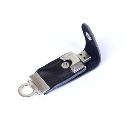 USB-флешка на 32 Гб в виде брелка, черный-0