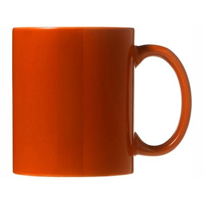 Кружка керамическая Santos, оранжевый-2