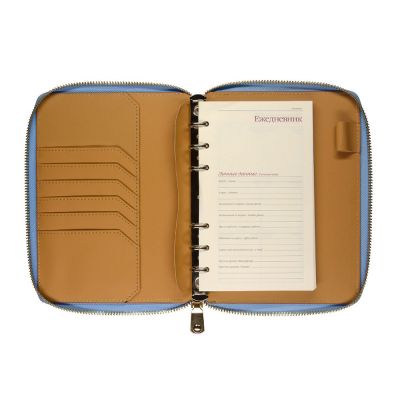 ЕЖЕДНЕВНИК недатированный А5- RIVIERA. ZEFIR (ГОЛУБОЙ ЗЕФИР)-3