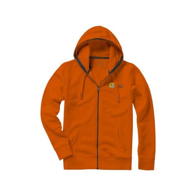 Толстовка Arora мужская с капюшоном, оранжевый-4