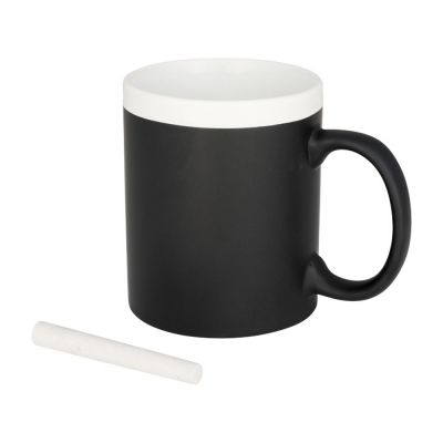 Кружка, на которой можно писать мелом, белый-0