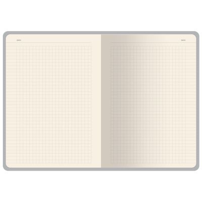 Бизнес-тетрадь А5 Pragmatic Contrast, 40 листов в клетку, черный с черным срезом-3