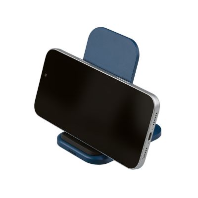 Беспроводное зарядное устройство Foldy, 15 Вт, темно-синий-3
