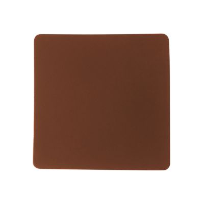 ПАТЧ КВАДРАТ soft-touch (коричневый ) 5,5 х 5,5 см-0