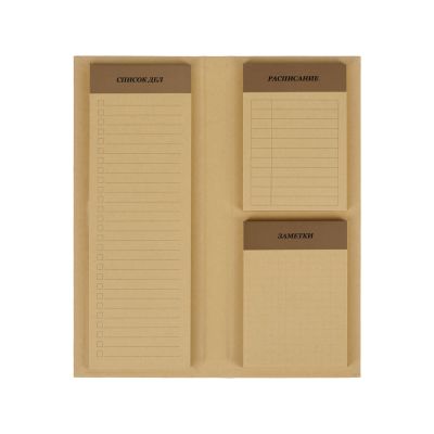 Планер с отрывными листами Write & Plan, натуральный-2