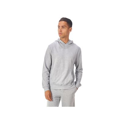 Худи Warsaw, футер 220гр, серый меланж-3