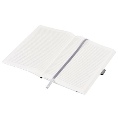 Блокнот из моющегося крафта и каменной бумаги А5 Fleekstone, гибкая обложка, серый-1