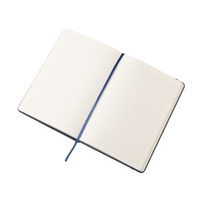 Набор блокнот А5 с магнитным держателем для ручки и подставкой для телефона и металлической шариковой ручкой NotaBene, темно-синий-6