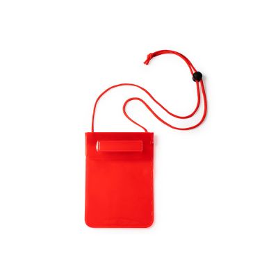 Водонепроницаемый чехол LANKA из ПВХ, красный-1