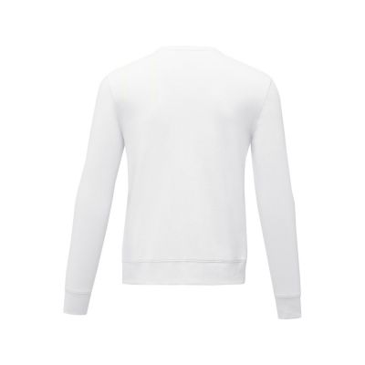 Мужской свитер Zenon с круглым вырезом, белый-2