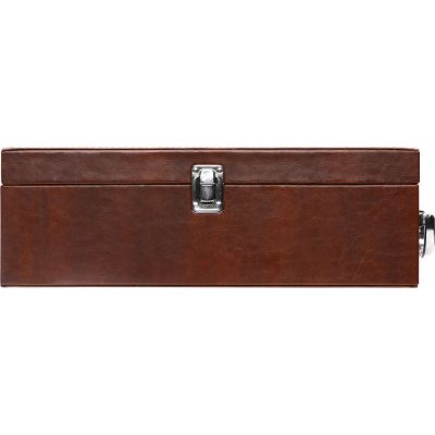 Набор аксессуаров для вина в подарочной коробке Fabrizio, коричневый-4