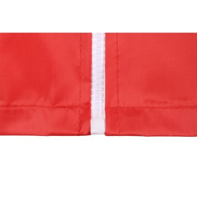 Короткий дождевик Maui из полиэстера, красный-5