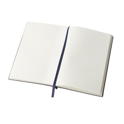 Блокнот А5 Scribe, гибкая обложка, 96 листов 80 гр/м2, темно-синий-4