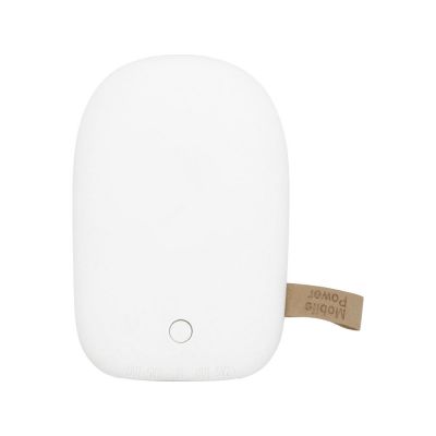 Внешний аккумулятор в форме камня Stone, 7800 mAh, белый-2