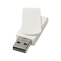 Rotate, USB-накопитель объемом 4ГБ из пшеничной соломы, бежевый