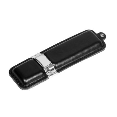 Флешка 3.0 классической прямоугольной формы, 128 Гб, черный-0