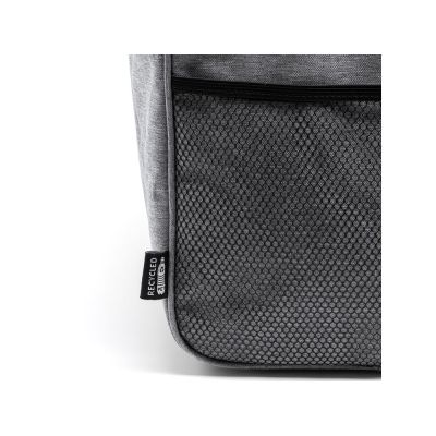 Сумка BALMOR многофункциональная из RPET 300D, серый меланж-3