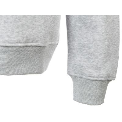 Свитшот блокинг Edinburgh, серый меланж/белый, мужской-9