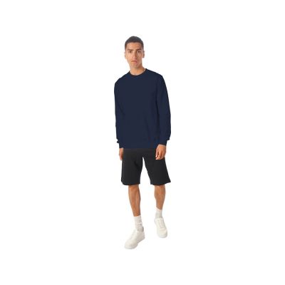 Свитшот Warsaw 220гр, унисекс, темно-синий-1