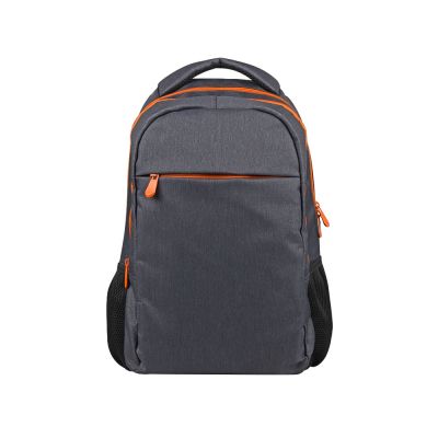 Рюкзак Metropolitan, серый с оранжевой молнией-3