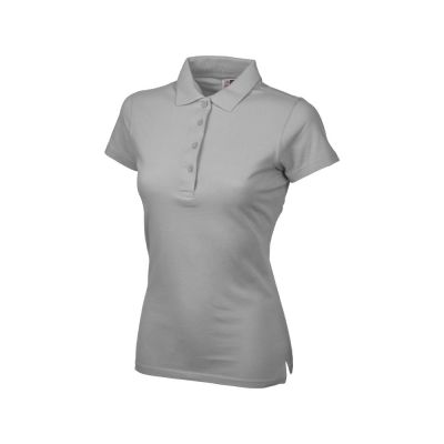 Рубашка поло First женская, серый-3