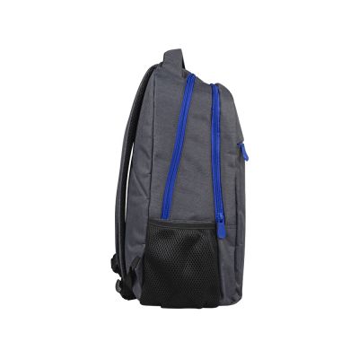 Рюкзак Metropolitan, серый с синей молнией-5