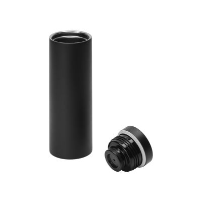 Вакуумная термокружка Noble с крышкой 360,Waterline, черный (Р)-1