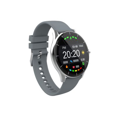 Умные часы HIPER IoT Watch GT, серый/розовый-2