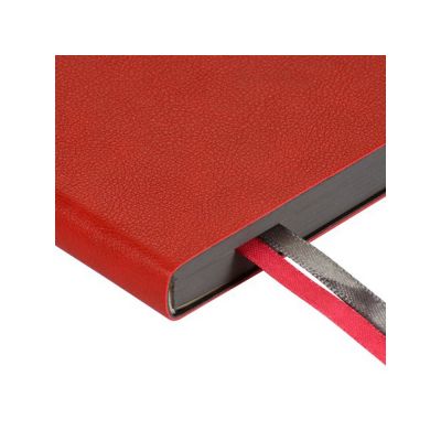 Ежедневник недатированный А5 Boston, красный-4