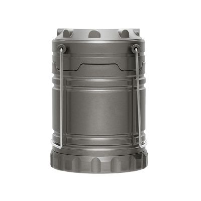 Туристический фонарь с эффектом пламени Beacon, серый-2