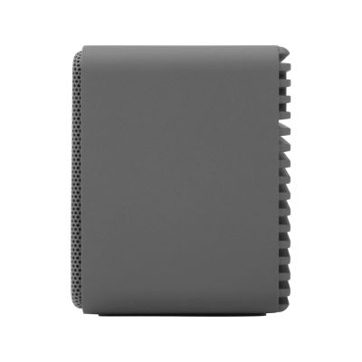 Портативная колонка Bar со стереодинамиками soft touch, серый-4