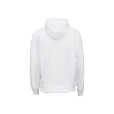 Толстовка с капюшоном оверсайз Lisbon унисекс, белый-2