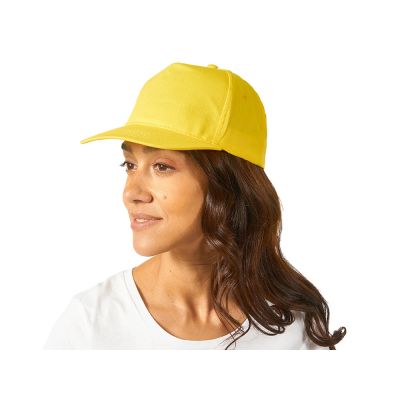 Бейсболка Memphis 5-ти панельная, желтый-2