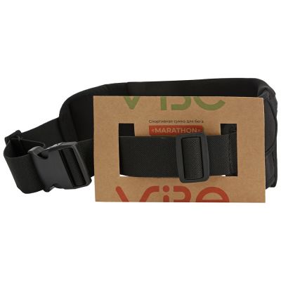 Спортивная сумка для бега с бутылкой 270ml Marathon, черный-11