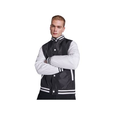 Бомбер утепленный California унисекс, черный/белый-7