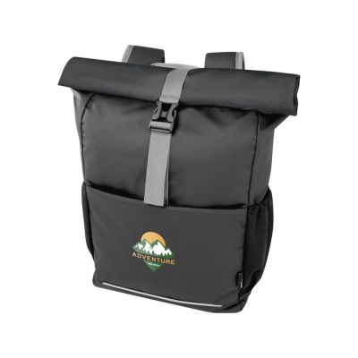 Aqua 15 GRS водонепроницаемая велосумка из переработанных материалов, 20 л - Черный-7