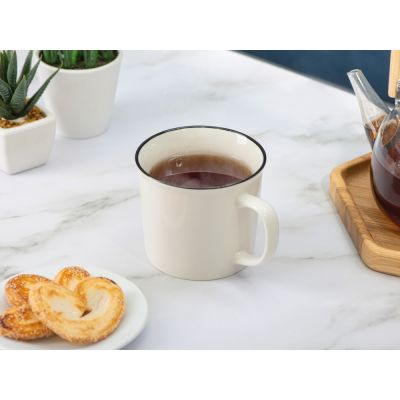 Кружка Nancy Line, белый/черный-6