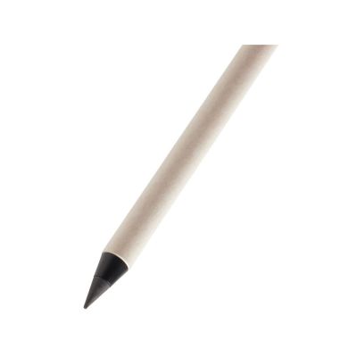 Вечный карандаш из тетра-паков с ластиком Milkpen, молочный-2