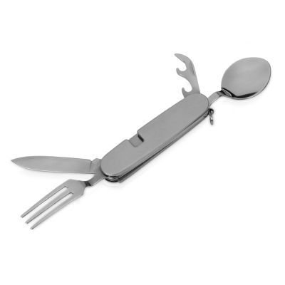 Приборы Camper 4 в 1 в чехле: вилка, ложка, нож, открывалка-2