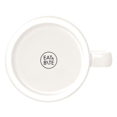 Чайная пара Brighton : блюдце овальное, чашка, коробка, белый-3