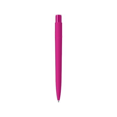 Шариковая ручка RECYCLED PET PEN PRO K transparent GUM soft-touch, розовый-3