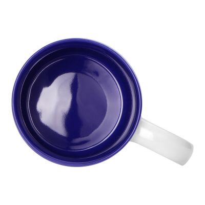 Кружка Sublime Color XL 440мл, белый/синий-2