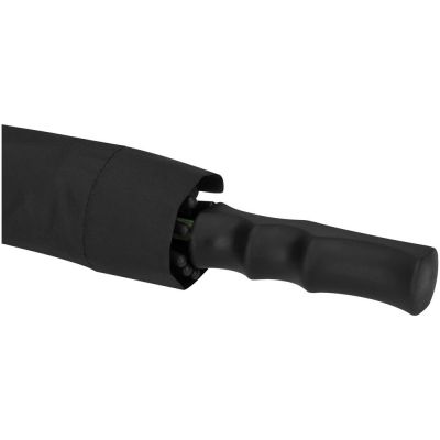 Зонт трость Spark полуавтомат 23, черный/лайм-4