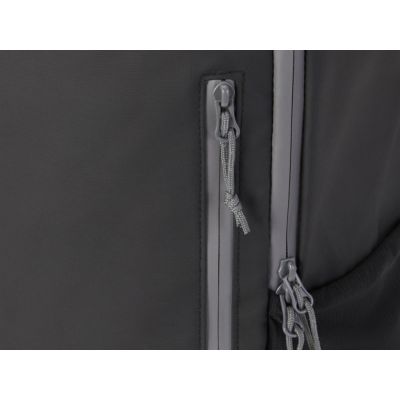 Водонепроницаемый рюкзак Aqua для ноутбука с диагональю экрана 15 дюймов, сплошной черный-5