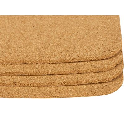 Набор подставок под горячее из пробки Dinner-4