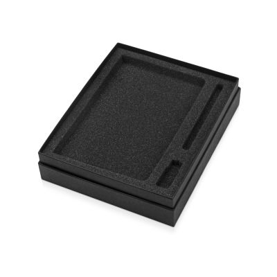 Подарочный набор Vision Pro Plus soft-touch с флешкой, ручкой и блокнотом А5, оранжевый-6