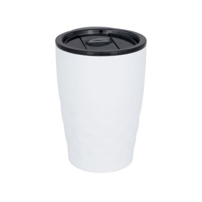 Кружка Geo с вакуумной изоляцией, белый/черный-0