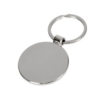 Брелок из бамбука круглой формы, Circle-1