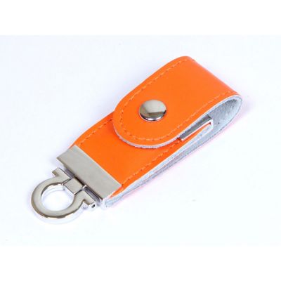 USB-флешка на 32 Гб в виде брелка, оранжевый-1