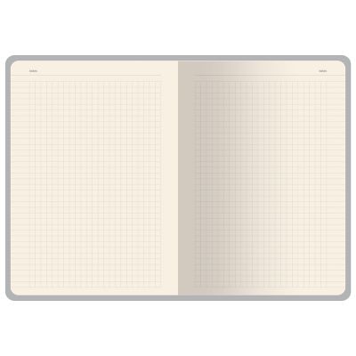 Бизнес-тетрадь А5 Pragmatic Contrast, 40 листов в клетку, бордовый с темно-серым срезом-3